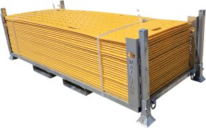 BUNDLE & SAVE: 30 Track Mats HD, Yellow + Stillage