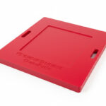 Crane Pad, Outrigger, Red, 1200 x 1200 x 80