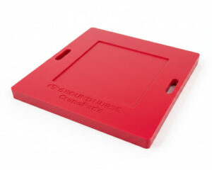 Crane Pad, Outrigger, Red, 1200 x 1200 x 80